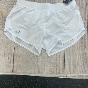 Under Armour Women's Athletic White Shorts